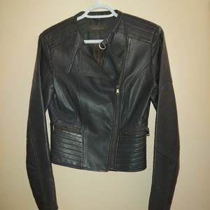 Grey Suzy Shier leather jacket